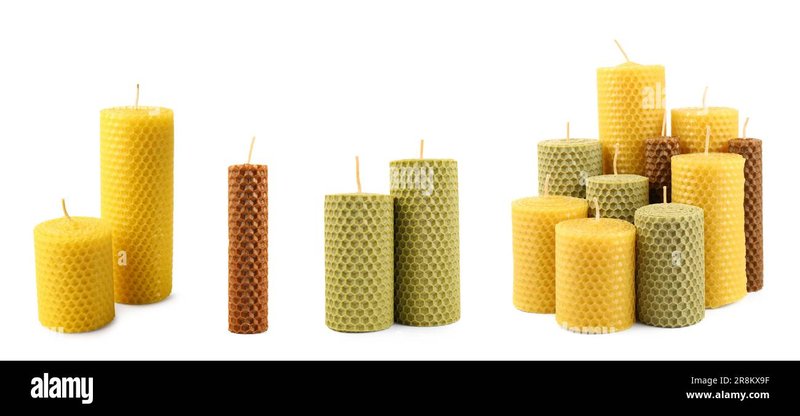 Natural Beeswax Aromatherapy Candle Set