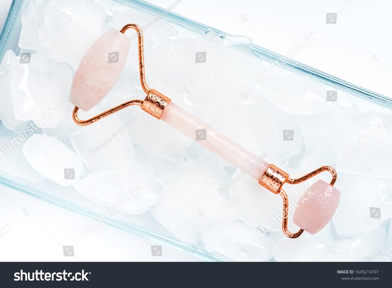 Rose Quartz Ice Roller